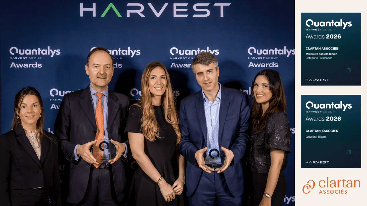 Double distinction Quantalys Harvest Group pour Clartan