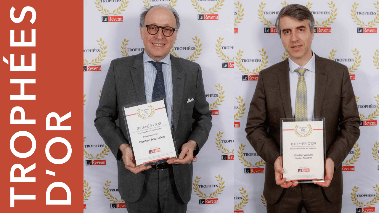 Trophées d’Or Le Revenu : Clartan doublement récompensée pour sa gestion