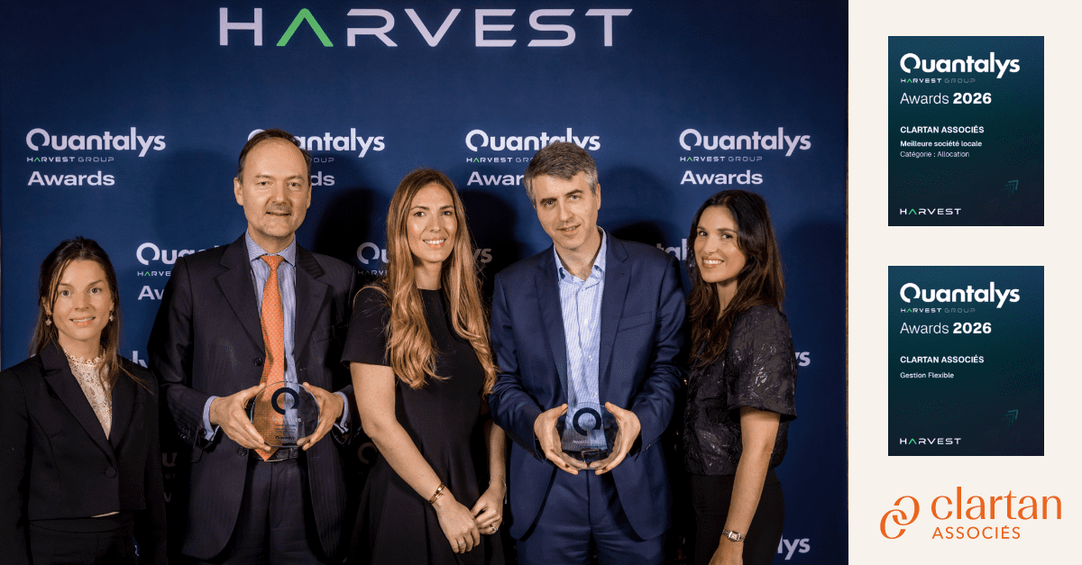 Double distinction Quantalys Harvest Group pour Clartan