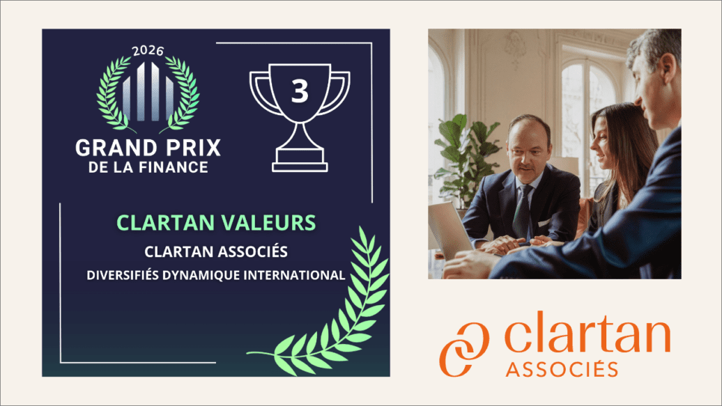 Grand Prix de la Finnace 2026 pour Clartan Valeurs